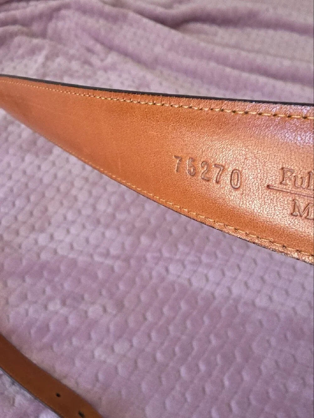 Paul Fredrick Reversible Leather Belt in Black and Brown with Gold Buckle